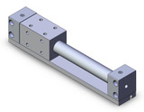 SMC CY3R15-100-M9BL Cy3, Magnet Coupled Rodless Cylinder