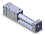 SMC CY3R25TN-100 Cy3, Magnet Coupled Rodless Cylinder