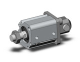 SMC CDQ2D25-10DMZ-A93S Compact Cylinder, Cq2-Z