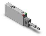 SMC ZSE10-M5R-E-G Low Profile Dig Pres Switch