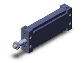 SMC MDUB32TF-100DMZ Cyl, Compact, Plate