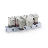 SMC VVX220B03 VX21/22/23 Series Direct Operated 2 Port Solenoid Valve For Air Manifold Base