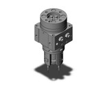 SMC MDSUB3-90S-S9PL Rotary Table, Basictype