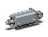 SMC CDQ2D20-25DMZ-M9P Compact Cylinder, Cq2-Z