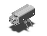 SMC CDQ2KB20-20DZ-M9PAL Compact Cylinder