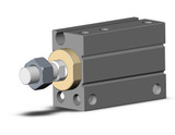 SMC 10-CDUJB10-8DM compact cylinder cyl, free mount, dbl acting