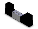 SMC VFS1430-5E-01N Valve Dbl 1220-1530 Body Port