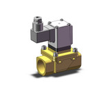 SMC VXZ2D0KZ2AB Pilot Op 2 Port Solenoid Valve, (N.O.)