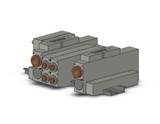 SMC SS5V2-16FD2-04BS-N3 Ss5V 04 Station Manifold, Cassette Base