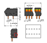 Wago 218-102/000-604/997-403 Pack of 250