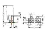 Wago 721-143/001-000 Male connector