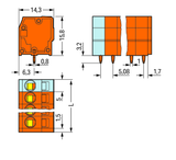 Wago 739-166 Pack of 10 Wago 739-166 Pack of 10