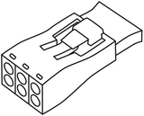 Wago 873-953 Luminaire disconnect connector yellow, 
500 pc bag Pack of 500