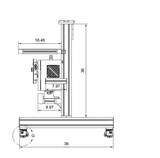 Universal Robots UR5 Modular Wheeled Cart