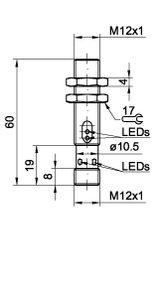 SensoPart FR 12 R-NSL4 Photoelectric retro-reflective sensor