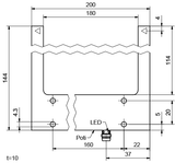 SensoPart FGL 180 R-PSM3 FGL - metal housing