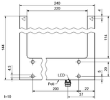SensoPart FGL 220 R-PSM3 FGL - metal housing