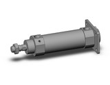 SMC 10-CDM2G40TN-50Z Round Body Cylinder