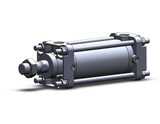 SMC CA2B50-75Z-XB6 Air Cylinder, Tie Rod