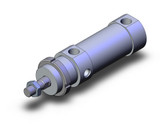 SMC CD76F40-25-B-XC6A Cylinder, Air, Standard