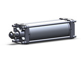 SMC CDA2B100TF-250Z Air Cylinder, Tie Rod