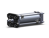 SMC CDA2F63-150Z-M9BL Air Cylinder, Tie Rod