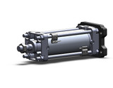 SMC CDA2G63-125Z-M9BWL Air Cylinder, Tie Rod