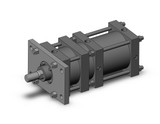 SMC CDL1F140-100F Cylinder With Lock, Cl1, Tie Rod