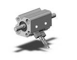 SMC CDQ2WB12-5DMZ-M9PVSAPC Compact Cylinder, Cq2-Z