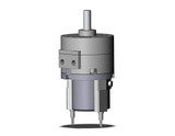SMC CDRB2BW20-270SZ-T79 Actuator, Rotary, Vane Type