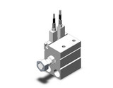 SMC CDUJS16-5DM-F8PZ Cyl, Free Mount, Dbl Acting