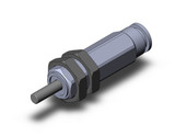 SMC CJPB6-15-B-XC22 Pin Cylinder, Sgl Acting, Spring Return