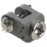 SMC CKC-YA04 Double Knuckle Joint(Knuckle Pin, Cotter Pin,Flat Washer Are Equipped As a Standard) M6 With Tap