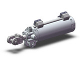 SMC CKG1B63-150YAZ-P3DWAL Clamp Cylinder