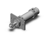 SMC CM2F25-25AZ Round Body Cylinder