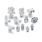 SMC KQ2H16-04GS Fitting, Male Connector Pack of 2