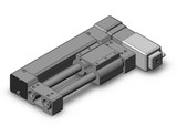 SMC LEL25MT-100B-S5 Guide Rod Slider, Belt Electric Actuator