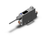 SMC PFM725S-C6-E-WS 2-Color Digital Flow Switch For Air
