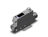 SMC PFM750S-F01-F-A-ZS 2-Color Digital Flow Switch For Air