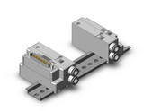 SMC SS5J3-60PD1-07B Mfld, Plug-In, Connector Type