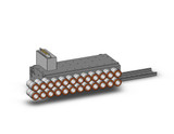SMC SS5Y7-51F1-07D-N11N Plug-In Metal Base