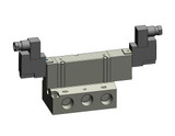 SMC SY9440-5D-03N Valve, Dbl Sol, Base Mt