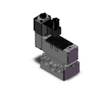 SMC VER4000-04 Pilot Type 5 Port E/P Proportional Valve
