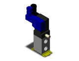 SMC VEX3121-025DZ-FN 3 Port 3 Position Valve