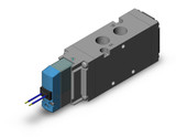 SMC VF5120-6GD1-02T Pilot Operated 5 Port Solenoid Valve