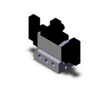 SMC VFS5410-3DZA-03T 5 Port Pilot Operated Valve