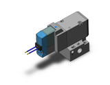 SMC VP344K-5GZ1-01NA 3 Port Poppet Type Valve