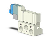 SMC VQZ1150KR-5LO1-01-Q 1000 Series 5 Port Valve