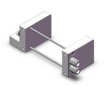 SMC VV100-10FAD1-07U2-C6 Plug-In Connector Type Mfld