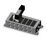SMC VV5FS2-10-061-02-E5 Vfs Valve Manifold